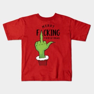 Grinch christmas t-shirt Kids T-Shirt